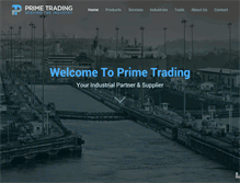 Tablet Screenshot of primetrading.de